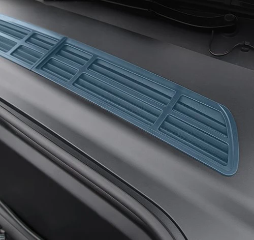 Tesla Y Air Conditioning Air Intake Protective Cover Using Snap Installation Tesla Y Air Conditioning Air Intake Protective Cover Using Snap Installation