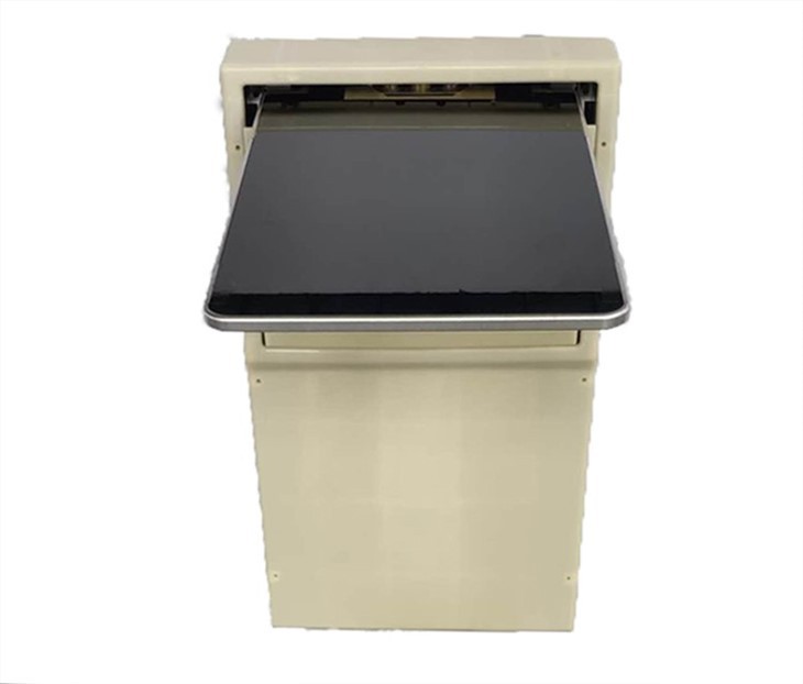 electric two side car table for luxury van mpv