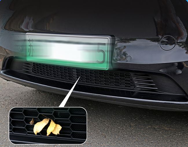 Tesla y insect mesh grille