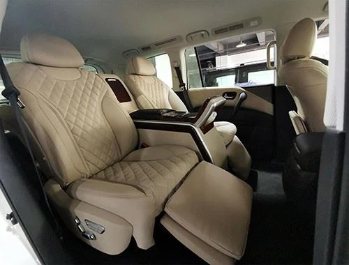 Nissan Patrol Rear Luxury VIP Seat Upgrade