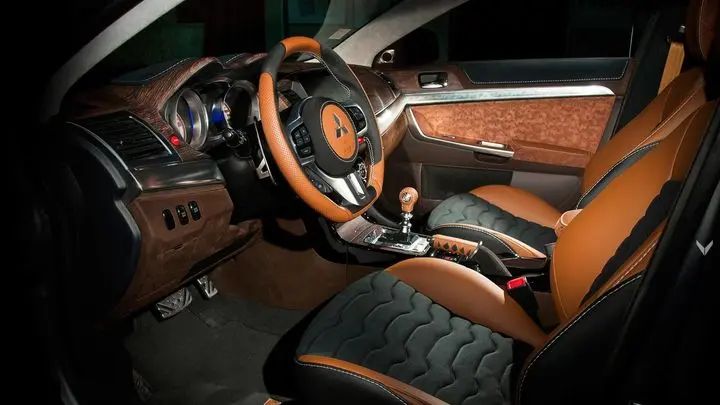 Vilner Tuning Upgrades 2011 Mitsubishi Lancer Super japansk smag