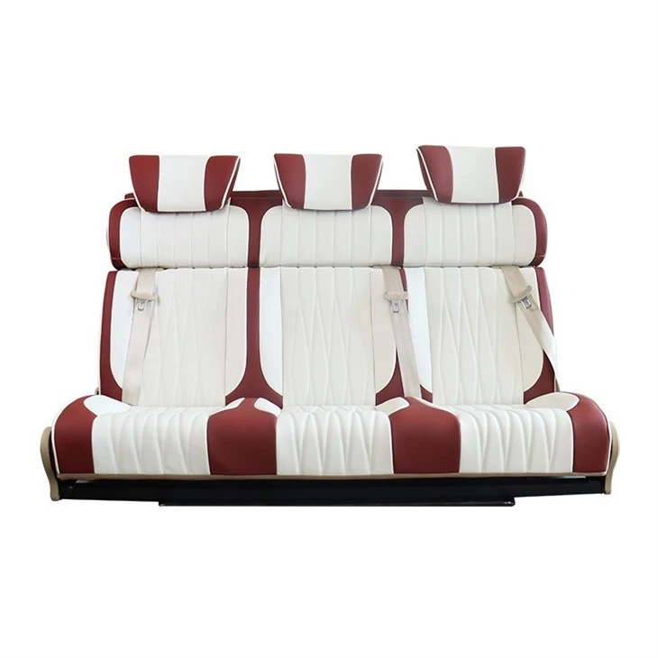Sammenfoldelig tredobbelt sofa RV-sæder