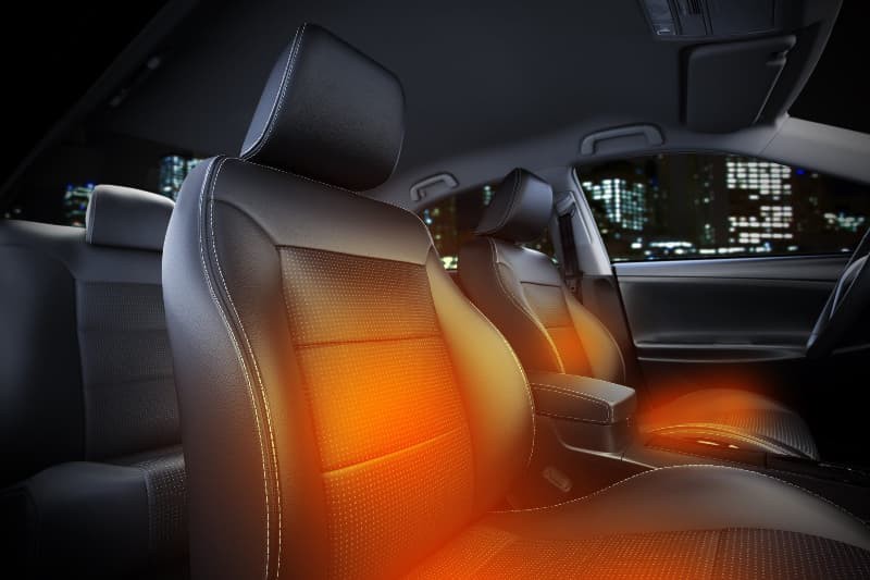 Effects of heating on leather seats and measures Effects of heating on leather seats and measures