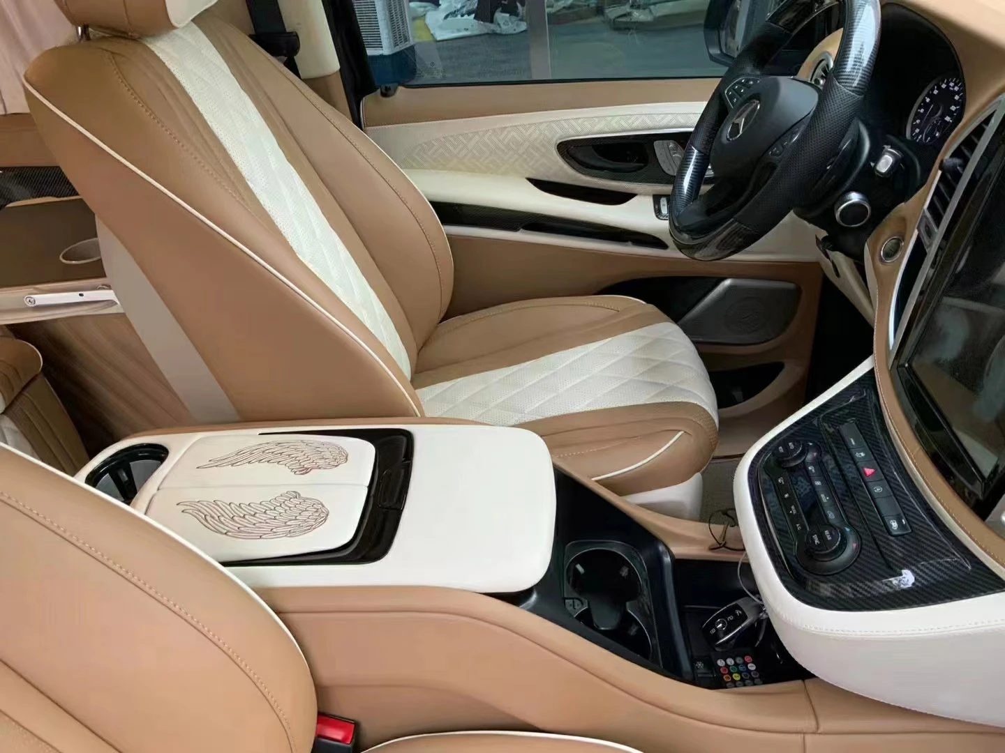 car interior armrest box