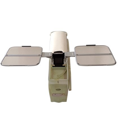 Specialtilpasset armlænskasse med klapbord